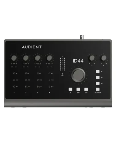 AUDIENT iD44 (MKII) Interface de audio USB con 4 previos, 20 entradas y 24 salidas, ampliable d