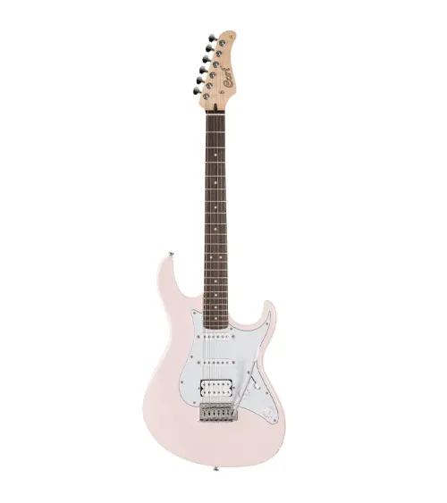 Cort G200 PPK - Guitarra Eléctrica Tipo ST en Pastel Pink