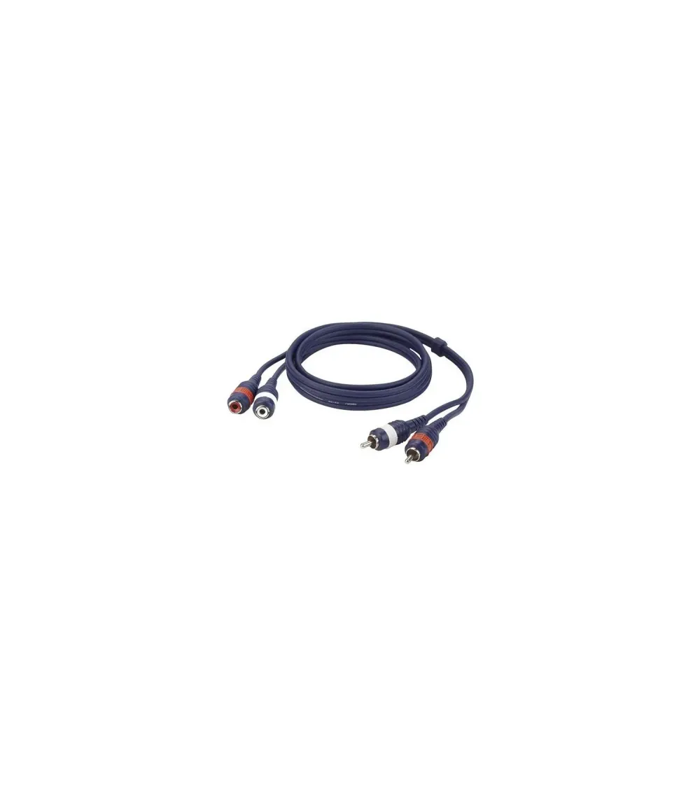 DAP Audio FL27 Cable 2 RCA Macho 2 RCA Hembra 6m DAP Audio FL27 Cable 2 RCA Macho 2 RCA Hembra 6m