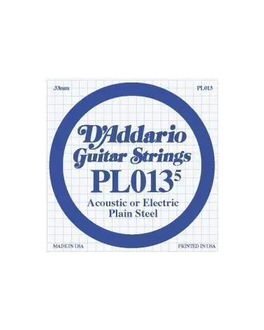 D´ADDARIO PL0135 Cuerda guitarra eléctrica