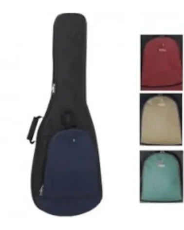 Funda guitarra clasica ref. 37 mochila sin logo 0780 azul