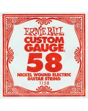 Ernie Ball 1158 Plain Steel
