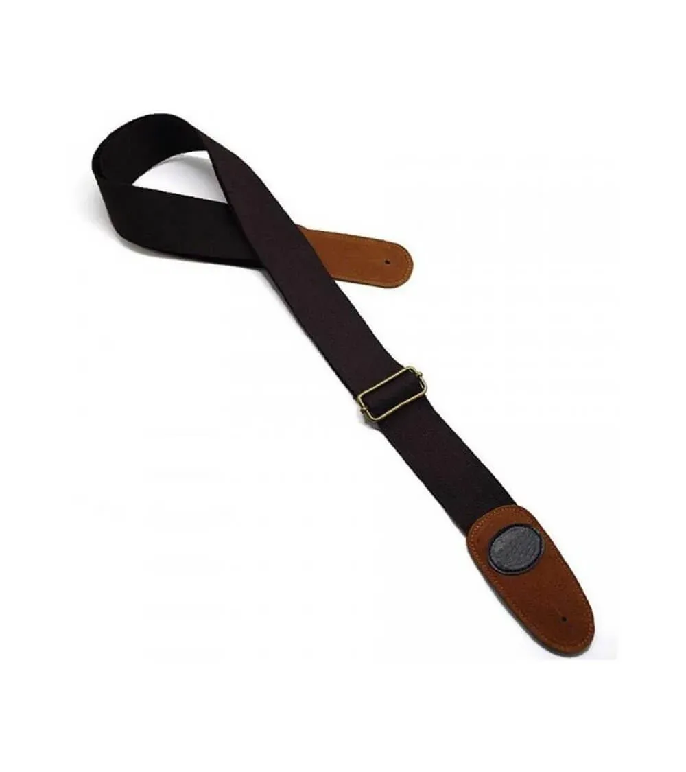 WINGO WS-306B CORREA GUITARRA MARRÓN OSCURO
