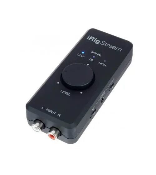 IK Multimedia iRig Stream Interfaz de Audio para Aplicaciones de Streaming