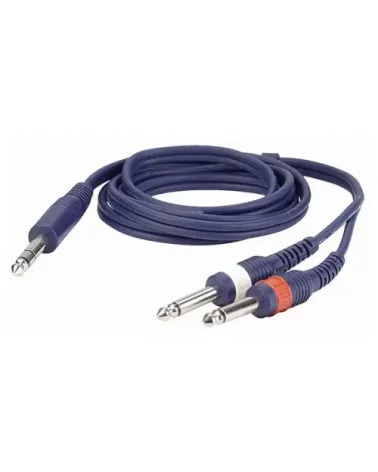 Cable 1,5 MTS. JACK 6,3 MM. MACHO ST. A 2 JACK 6,3MM Fl34 150