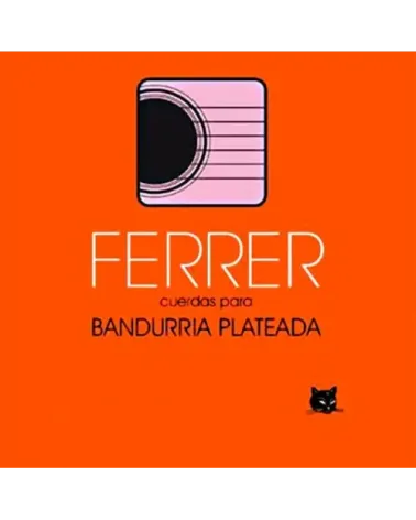 Ferrer Juego 12 Cuerdas Bandurria Plateada