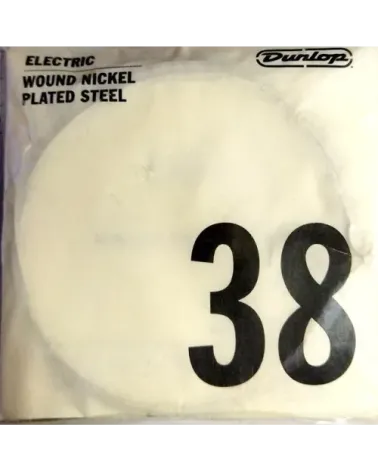 Dunlop 038 cuerda individual wound nickel