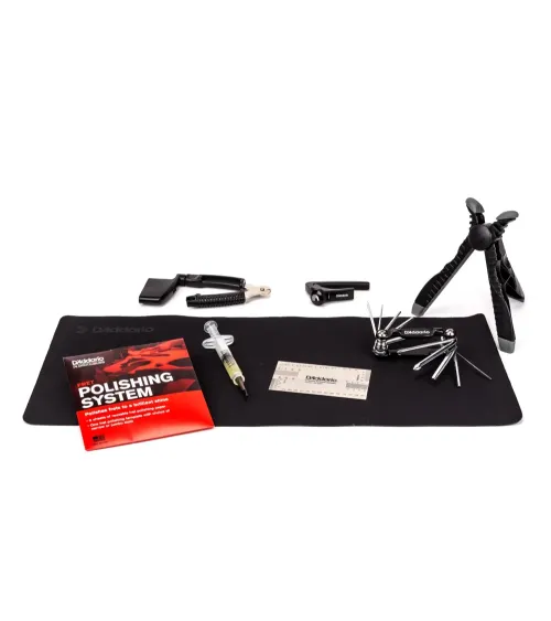 Bass Maintenance Kit. Kit de mantenimiento para bajo, de D'Addario