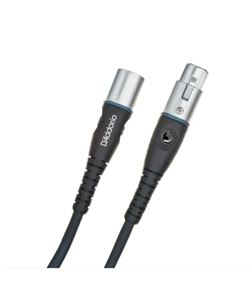 Cable para micrófono XLR, serie Custom de D'Addario, 25 pies (8 m).