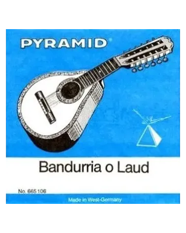 Juego de cuerdas para BANDURRIA LAUD PYRAMID 665100