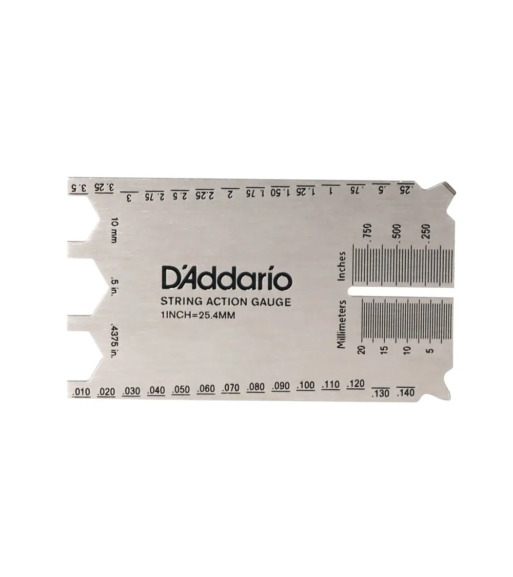 D’Addario. Calibre para medir la acción de cuerdas
