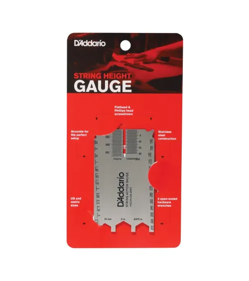 D’Addario. Calibre para medir la acción de cuerdas