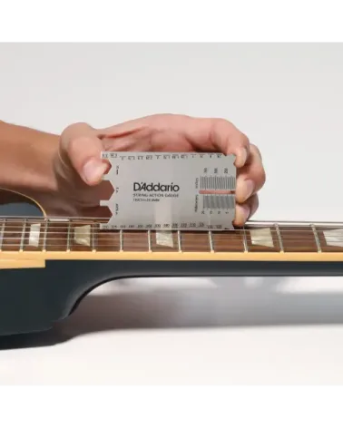 D’Addario. Calibre para medir la acción de cuerdas
