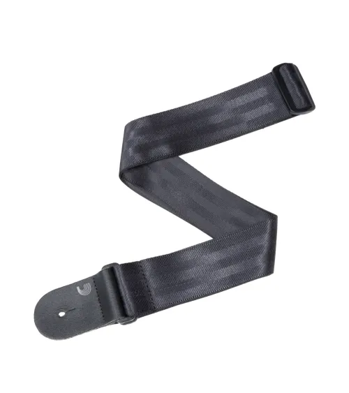 D’Addario. Correa para guitarra de cinturón de seguridad, negro