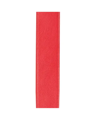 D’Addario. Correa para guitarra de cuero delgada, rojo