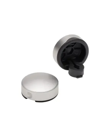 D'Addario. Tapa para interruptor de pedal XPND Footswitch Topper. Plata. Pack de 2