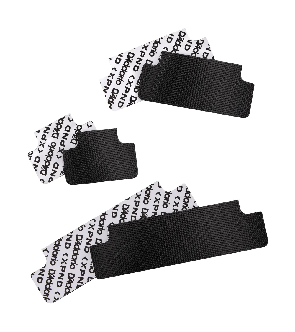 D'Addario. Tiras de sujeción para pedales. Pack variado