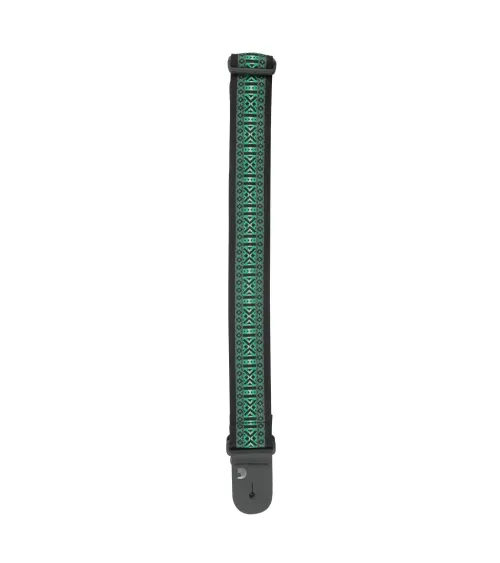 Correa para guitarra textil de 5 cm, Monterey 3 - Verde
