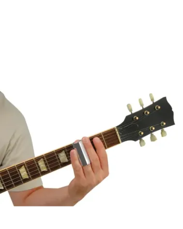Deslizador cromado D'Addario para bajo, mediano.