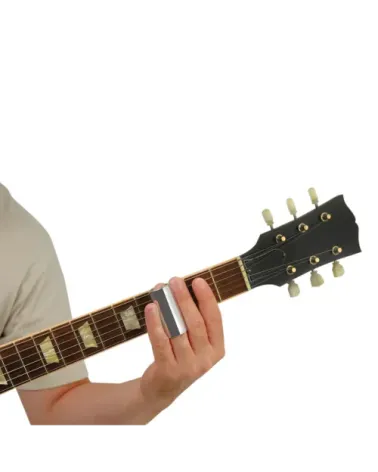 Deslizador cromado D'Addario para bajo, pequeño.