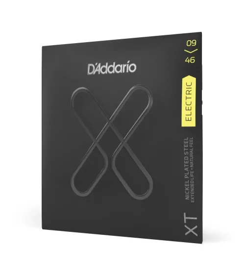 D'Addario XTE0946, XT Electric Nickel Plated Steel, calibre superfino en agudas/regular en graves, 09-46