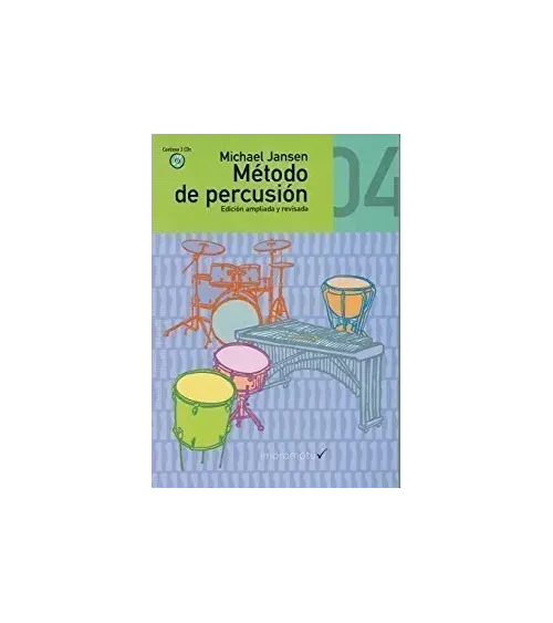 Método de percusión, vol. 4 (Edición ampliada y revisada) + CD