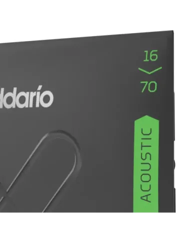 D'Addario. XTAPB1670, XT Acoustic Phosphor Bronze, calibre medio, barítono, 16-70