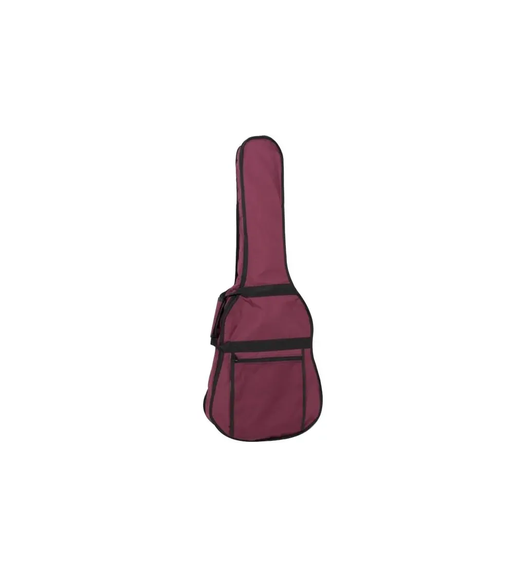 FUNDA GUITARRA CLASICA REF. 23 MOCHILA SIN LOGO 0078 Granate